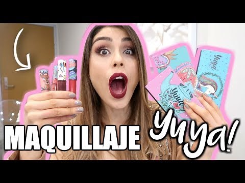 Probando el MAQUILLAJE de YUYA! - Pautips