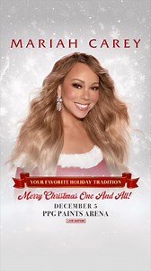 2.4K views · 37 reactions | We want you singing along with @mariahcarey when she comes to PPG Paints Arena December 5! Great seats still available at Ticketmaster.com! Thanks to @erika_on_the_radio, @bubbaspgh, @melanie100.7, and @tallcathy for offering up their amazing singing skills! @q929fm @starpittsburgh @961kisspgh | PPG Paints Arena | Facebook
