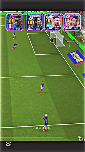 Bicycle Kick Challenge ⚽ 🔥 kolo muani vs Cavani vs Messi vs Ronaldo #efootball #efootball2025 | E Fot Bal Doctor