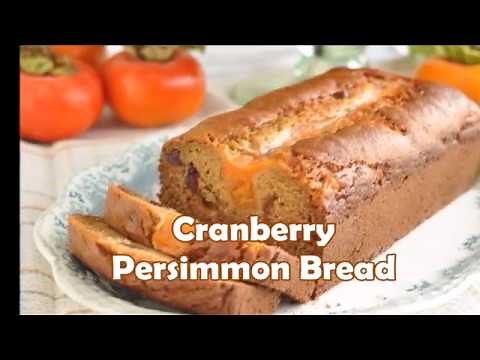 Cranberry Persimmon Bread - Recipe