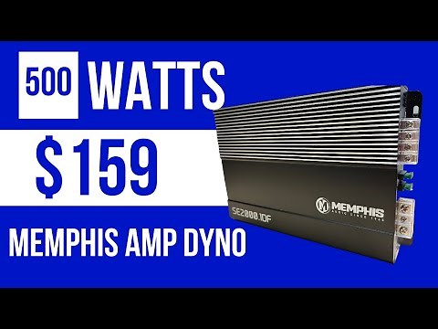 Memphis still sells amps? (Amp Dyno/Review of the Memphis SE2000.1d )