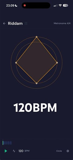 Metronome example 120 bpm #drums #metronome #drummer #timekeepers