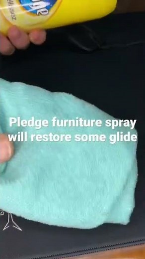 Restore your #superglide glass mouse feet glide #shorts