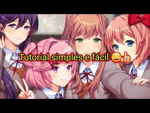 Tutorial Rápido e simples de como instalar DDLC A Normal Visual Novel em seu celular 👍🏻👍🏻