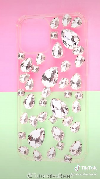 Tutorial para personalizar fundas de celular con strass - Tutoriales Belen