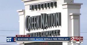 Muscogee Creek Nation repeals Free Press Act