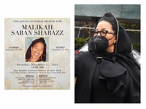 Community pays final respects at janaza/funeral for Malikah Shabazz