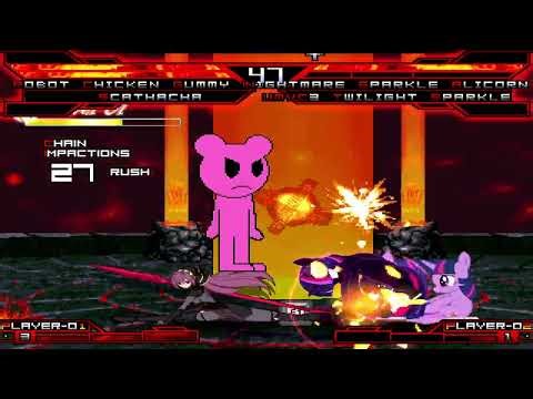 KOF MUGEN Tag Team R C Gummy Bear Scathacha Key F1 vs N S Alicron UMVC3 T Sparkle T Sparkle Alicron