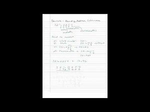 MATH-1102, Decimals, Rounding, Addition, Subtracting