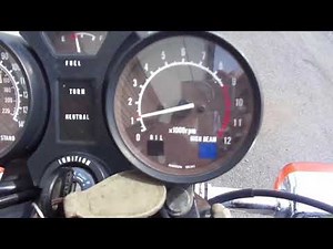 1983 SUZUKI GS850 MOTORCYCLE DEMO