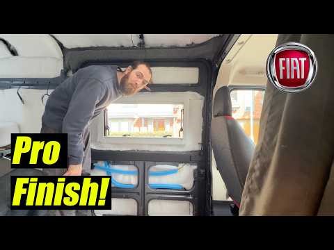 4-Way Stretch Carpet Install (Campervan Door Surrounds Made Easy)