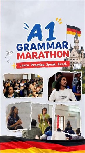 Inside Medcity’s Massive A1 German Grammar Marathon 👨‍🎓🇩🇪