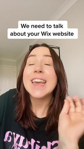 If you’re still using Wix for your website then we need to have a very serious chat about your life choices. #websitetips #marketingtips #digitalmarketing #smallbusiness #wix #smallbusinesstiktok