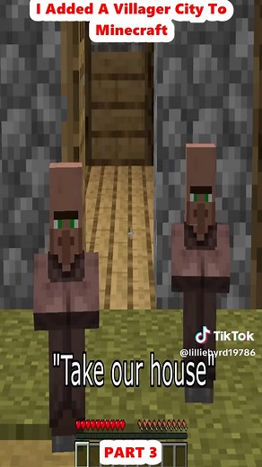 Building a Villager City in Minecraft