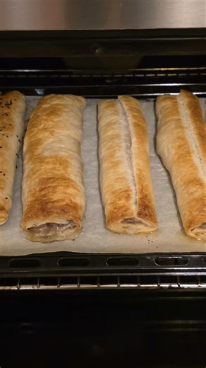 Homemade Sausage Rolls Turned Out Massive | Own Recipe | Crunchy & Tasty Breakfast Lunch Dinner Done