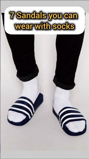 ‎7 Sandals you can wear with socks🌍#fashion