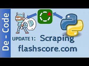 Update 1 - Automated Scrapping of Football Data From flashscore.com Using Python & Selenium, De-code