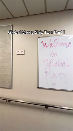 Part 1 of my tour of the Global Mercy! #fyp #shiptok #volunteer #globalmercy #hospitalship