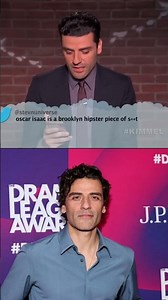 Oscar Isaac reading mean tweets