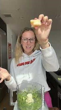 PESTO BUTTER!!!🌱🧈 recipe below ⬇️ Ingredients - 2 cups Basil leaves, packed - 1/4 cup Pine nuts,