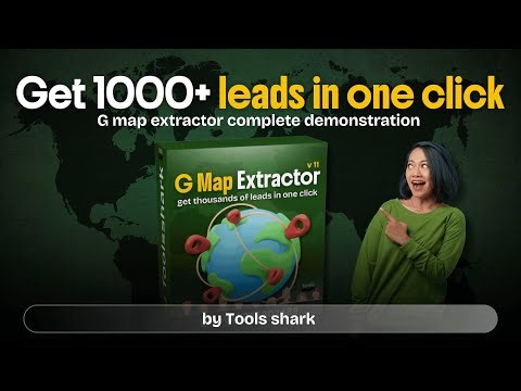 Google Map Extractor Full Demo 🔥 | Get Unlimited Business Leads FREE | Best Lead Generation Tool