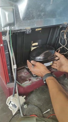 samsung refrigerator compressor change