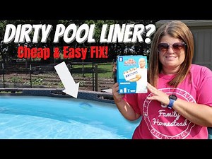 Using A Magic Eraser To Clean Pool