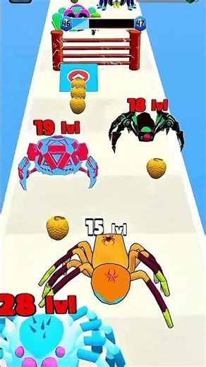 Insect Evolution Runner Funny Gameplay Android #3342 #shorts #games #game