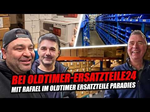 Unglaublich mit Rafael - Wir sind mit Rafael im Oldtimer Ersatzteile Paradies
