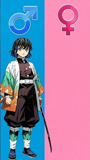 [Demonslayer] characters gender swap #tanjiro #rengoku #inosuke #demonslayer