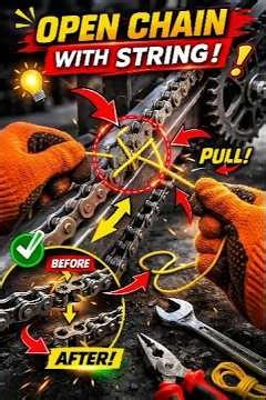 Amazing Chain Hack Without Tools