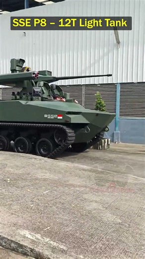 Indonesia’s New SSE P8 Light Tank - Lightweight and Hybrid