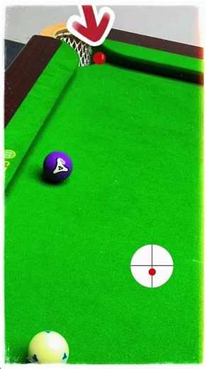 Where to Aim? 🎯 Frozen vs. Semi-Frozen! 🧊 The "Outer Jaw" Secret! 📐🎱 #aiming