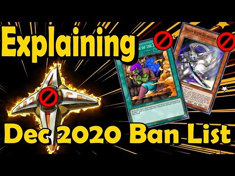 Explaining The December 2020 Ban List (TCG YuGiOh)