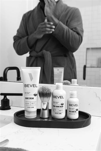 2.4K views | Grooming isn't optional, it's essential. Here’s how to lock in a clean, bump-free shave: Step 1: Lather up with the Bevel Shave Cream & Brush Step 2: Glide smoothly with the Bevel Safety Razor Step 3: Rinse + dry Step 4: Cool and soothe with the Bevel Post-Shave Balm You handle life. Let us handle the shave. | Bevel | Facebook