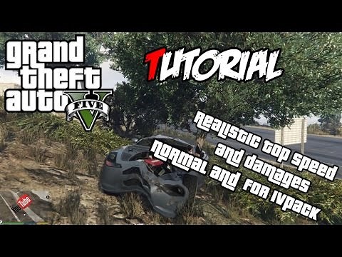 TUTORIAL: How to install Realistic top speed and real damages [GTA5]