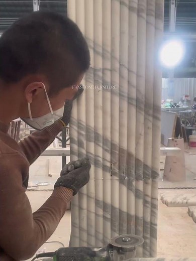Making a Arabescato White Marble Console Table – From Raw Stone to Stunning Entryway Centerpiece