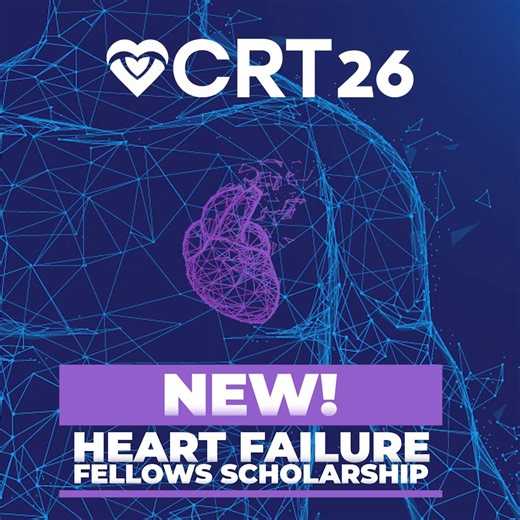 Fellows! Specializing in heart failure? We want YOU 🫵 to attend CRT 2026! Go to CRTmeeting.org to learn all about our Heart Failure sessions, including advanced heart failure, new technologies and more! 💟 💟 💟 | CRT Meeting