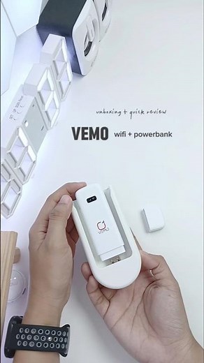 🍣 unboxing + quick review VEMO WIFI - affordable and fast speed pocket wifi #unboxing #review #vemo