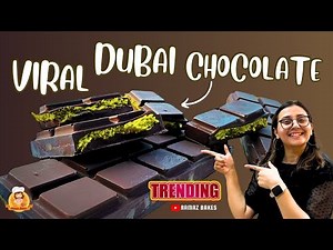 How to Make Dubai Kunafa Chocolate | Viral Dubai Chocolate Bar Recipe
