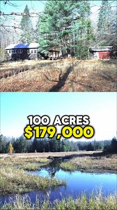 62K views · 694 reactions | Beautiful Off-Grid Escape on 100 Wooded Acres! $179,000 | Living in Nature | Facebook