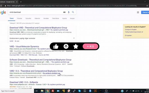 VMD教程-如何下载VMD（中英双字）-1