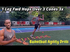Best Dynamic Stretches & Agility Ladder Drills Basketball Footwork & Speed Training - Coach Bratha