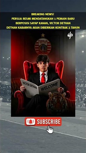 Victor Dethan Resmi Bergabung Ke Persija Jakarta #persija #jakmania
