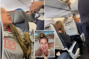 American Airlines passenger duct-taped to seat for attacking flight attendant, threatening crew during bizarre midair outburst: feds