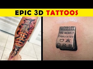 The Most Epic 3D Tattoos