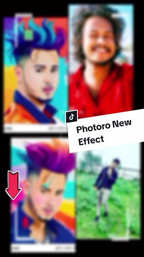 Photoro New Effect Update | 4 Picture Video Effect Tutorial