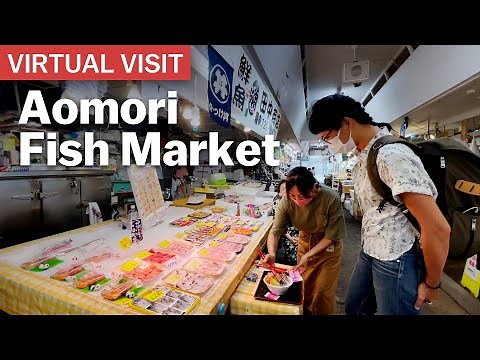Aomori Fish Market | LIVE STREAM with Raina Ong | japan-guide.com