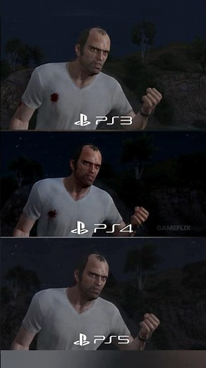 GTA V: PS3 vs PS4 vs PS5 (Graphics Comparison)