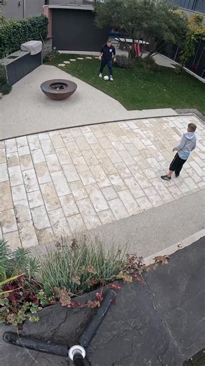 football or waterball ? #movablepoolfloor #hubbodenpool #secretpool #luxurypool #movablebottompool | The naturalpoolguy